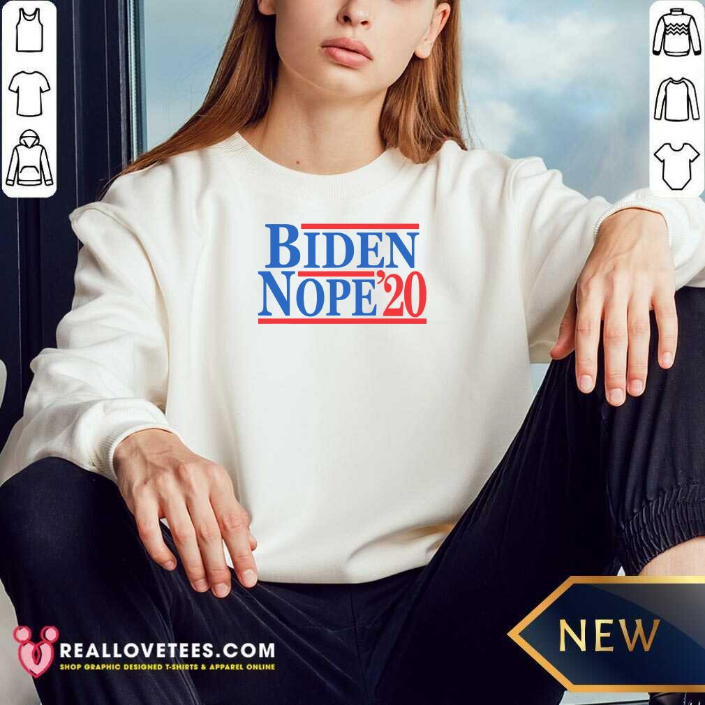 Premium Biden Nope 2020 President Election Shirt