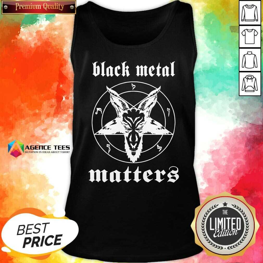 Premium Black Metal Matters Fox Star Shirt