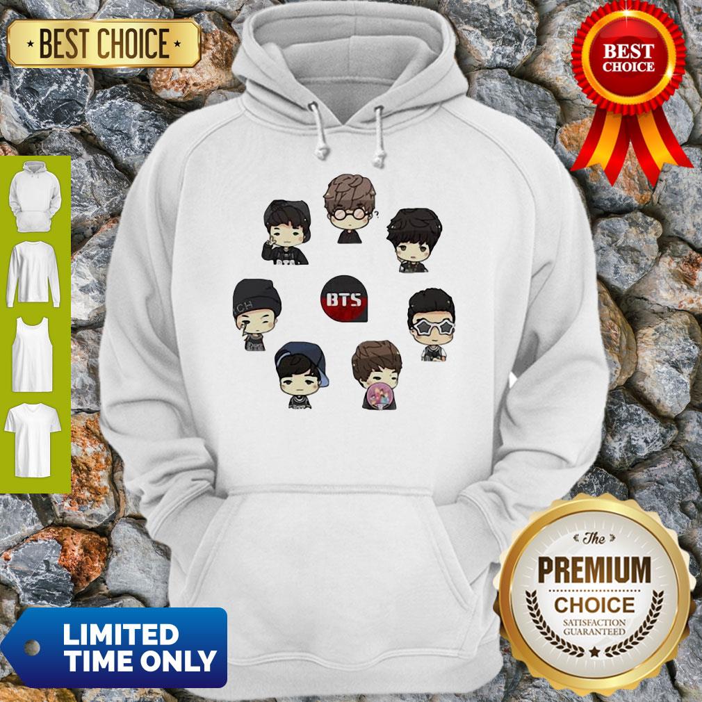 Premium Bts Bangtan Boy Same Cartoon Chibi Shirt