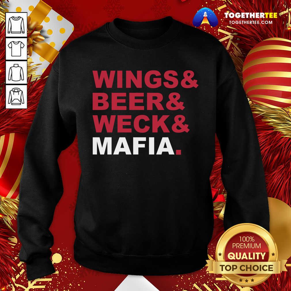 Premium Buffalo Bills Wings And Beer And Weck And Mafia Shirt