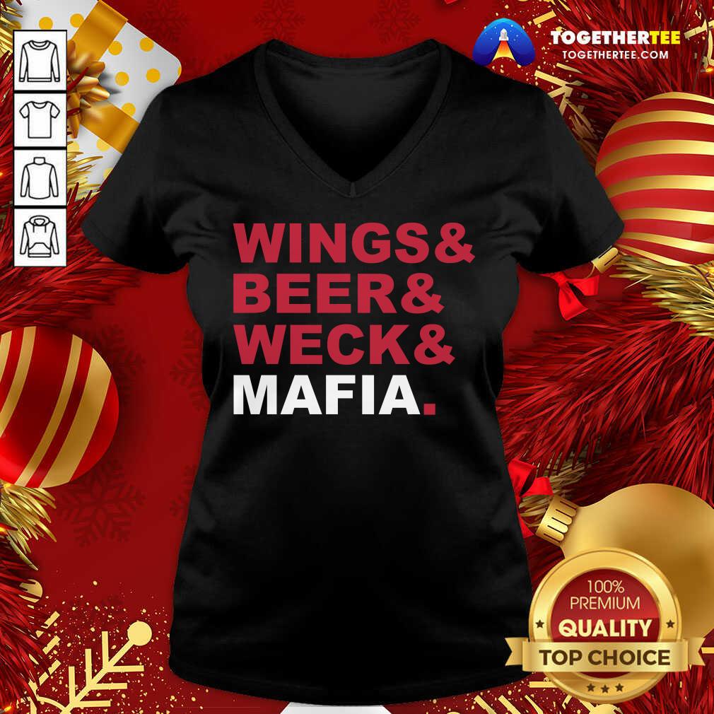 Premium Buffalo Bills Wings And Beer And Weck And Mafia Shirt