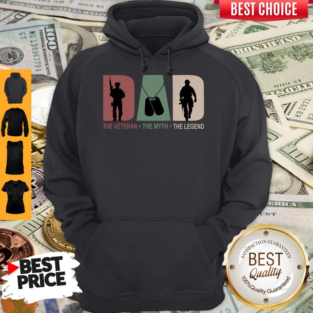 Premium Dad The Veteran The Myth The Legend Shirt
