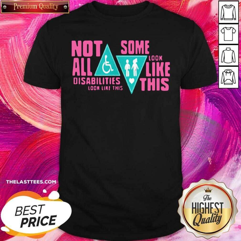 Premium Disability Doesn’t Look Like This Colostomy Awereness Shirt