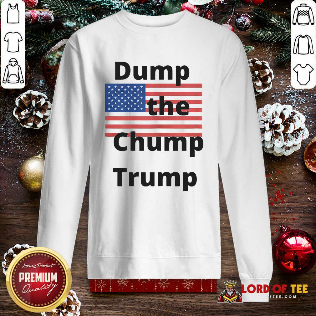 Premium Dump The Chump Trump American Flag Shirt