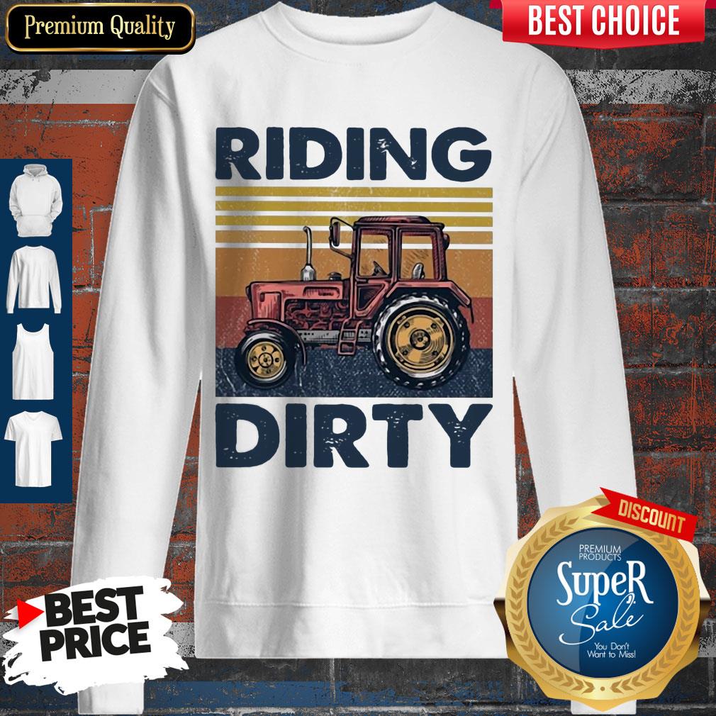 Premium Farm Riding Dirty Vintage Shirt