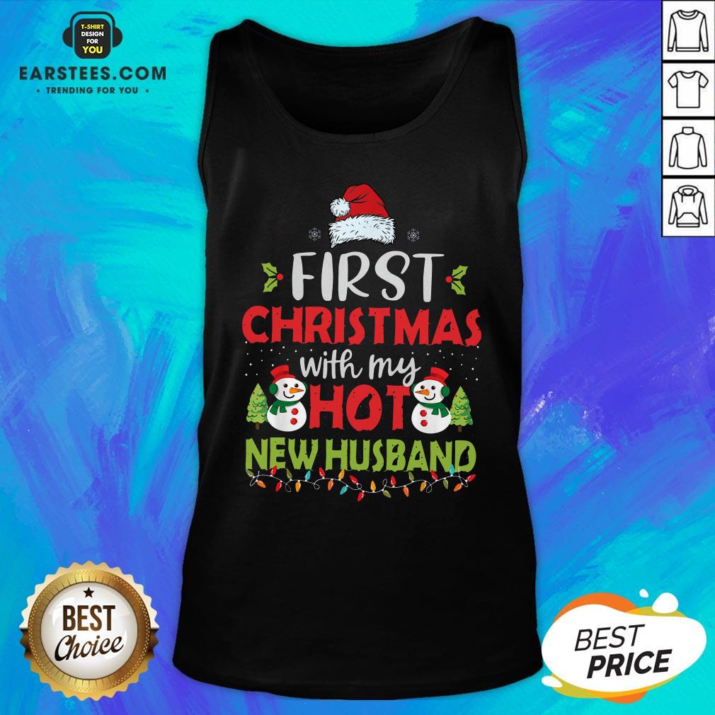 Premium First Christmas With My Hot New Husband Shirt