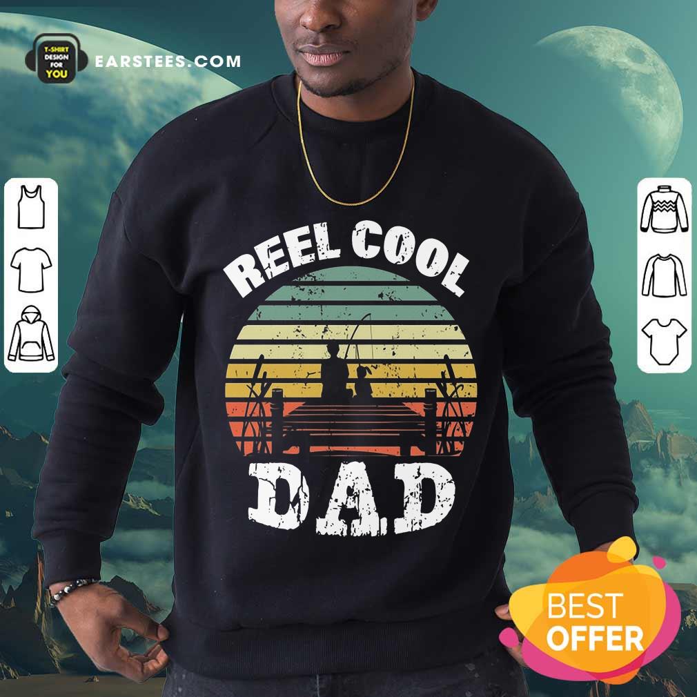 Premium Fishing Reel Cool Dad Vintage Shirt