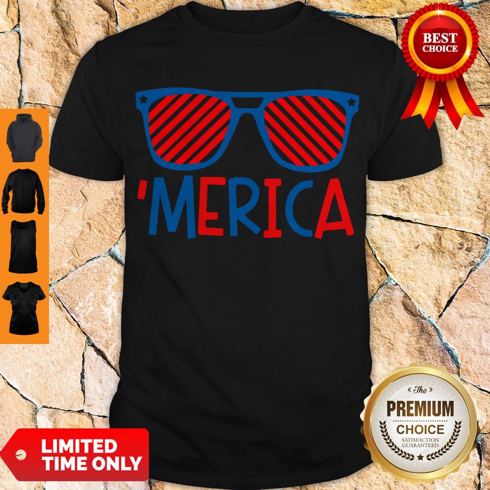 Premium Glass Merica Shirt