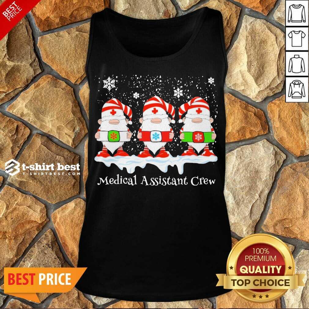 Premium Gnome Nurse Medical Assistant Crew Merry Christmas 2020 Shirt