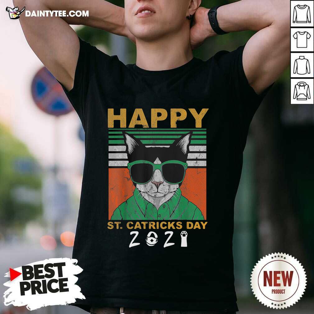 Premium Happy St Catricks Day 2021 Patricks Day Vintage Shirt