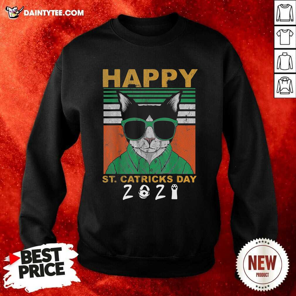 Premium Happy St Catricks Day 2021 Patricks Day Vintage Shirt