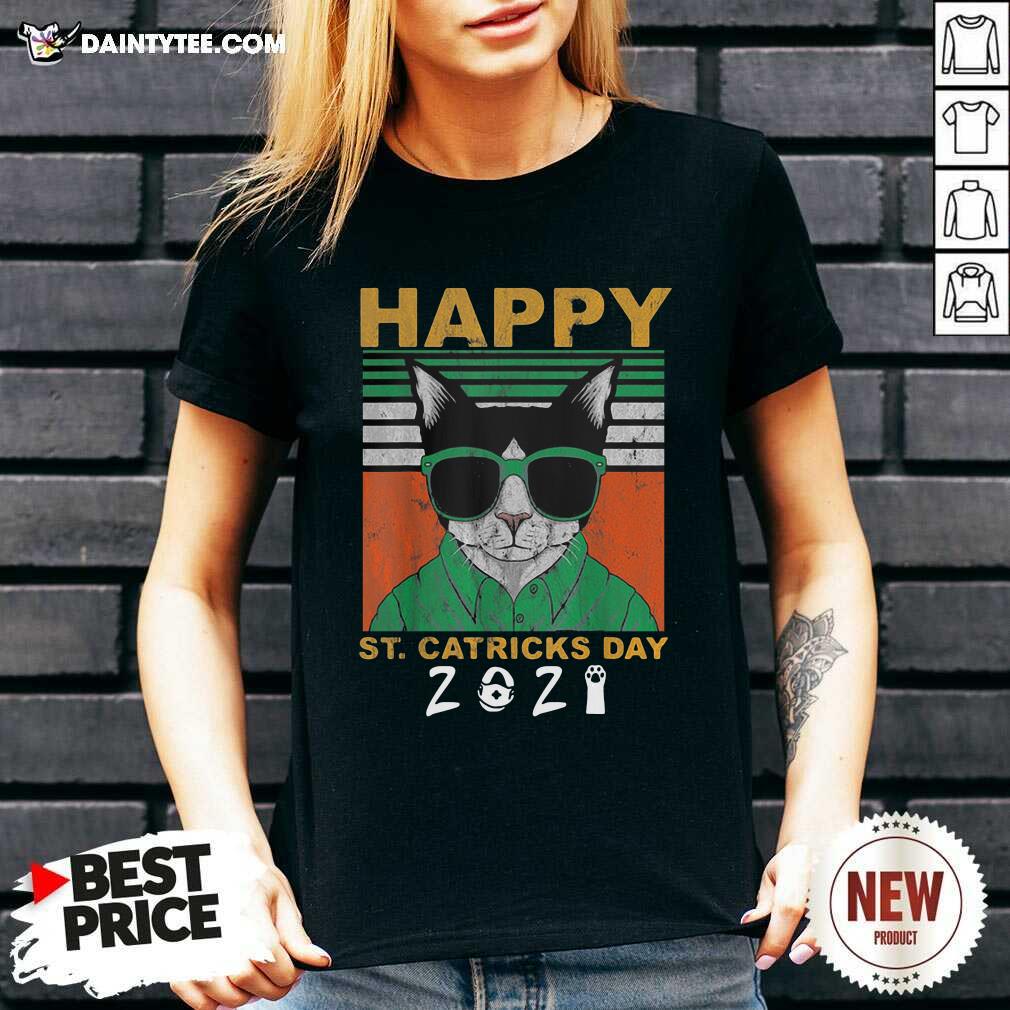 Premium Happy St Catricks Day 2021 Patricks Day Vintage Shirt