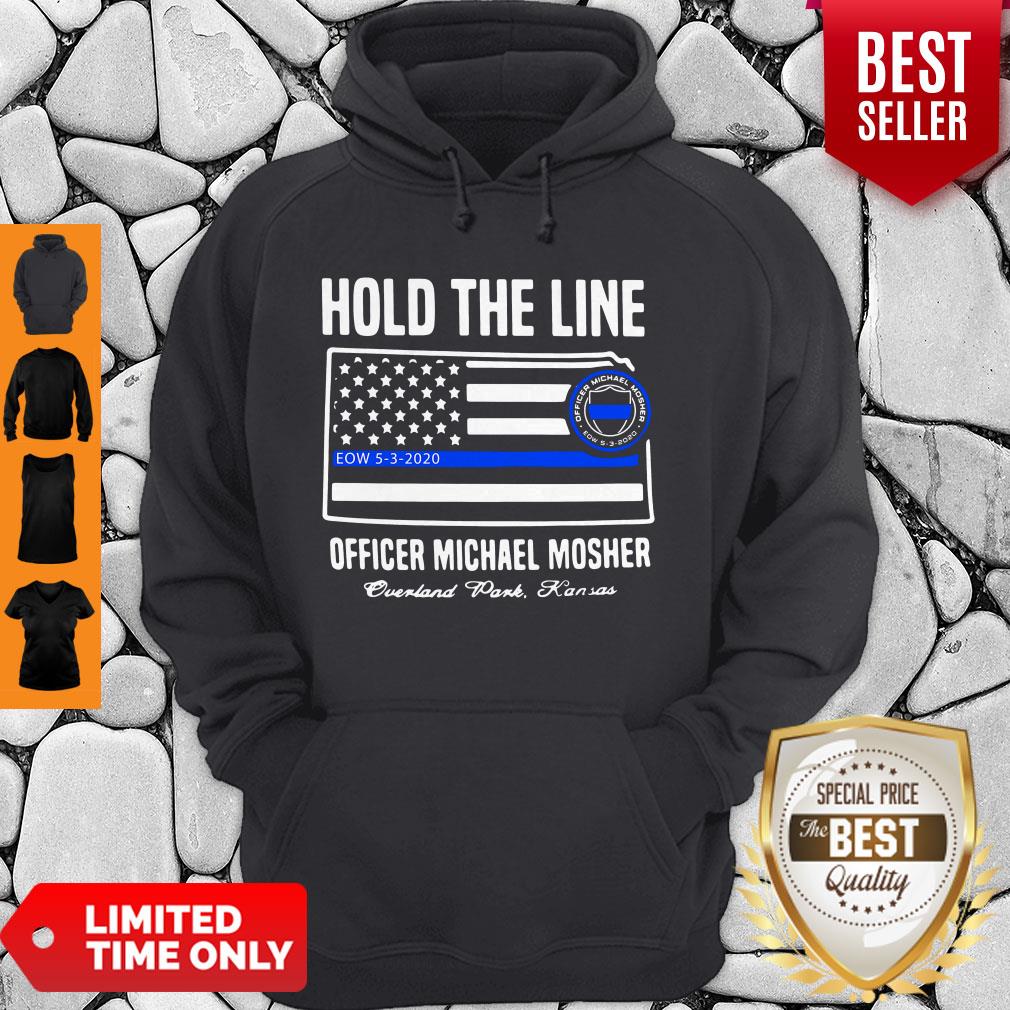 Premium Hold The Line Officer Michael Mosher Shirt