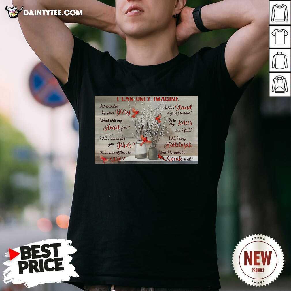 Premium I Can Only Imagine Cardinal Shirt