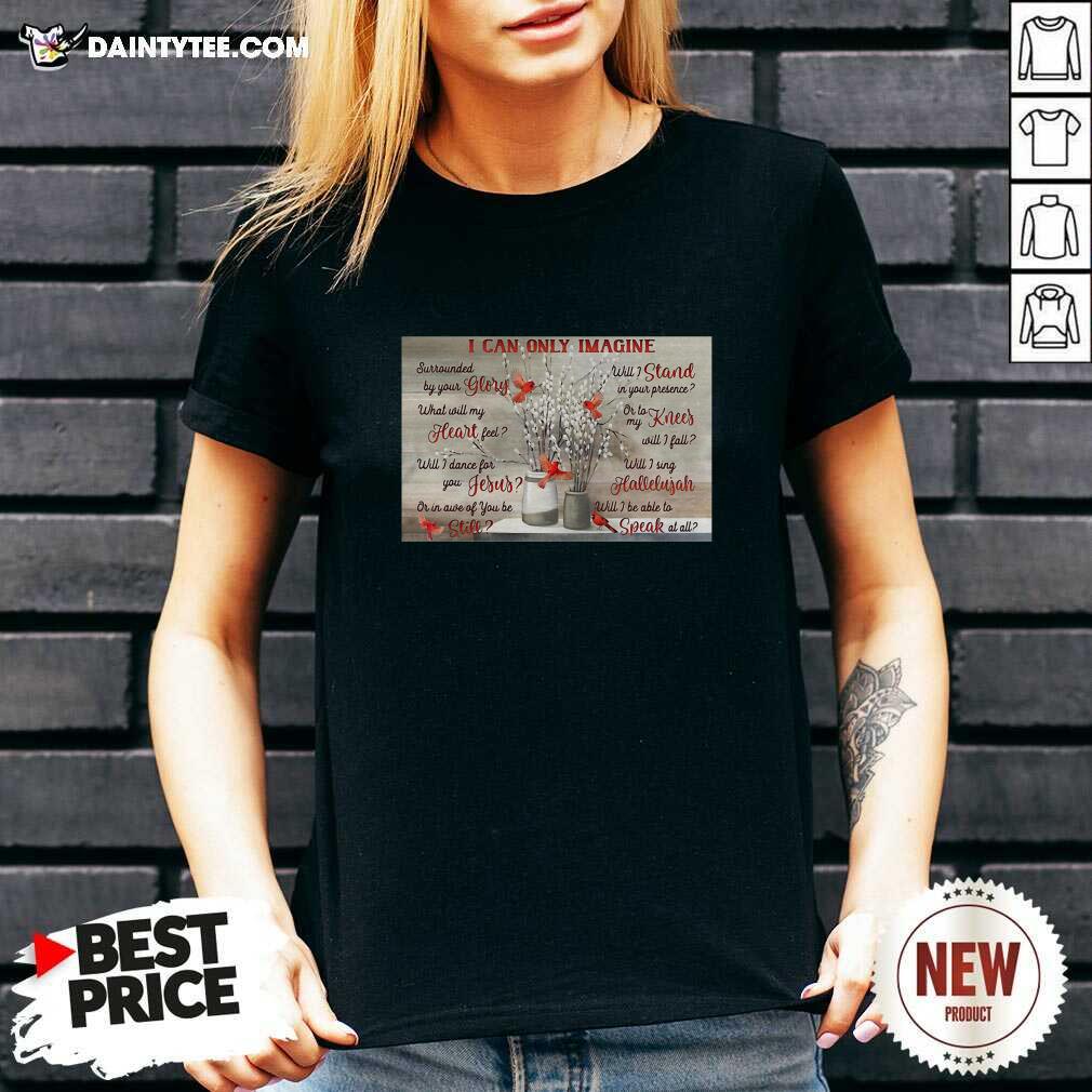 Premium I Can Only Imagine Cardinal Shirt