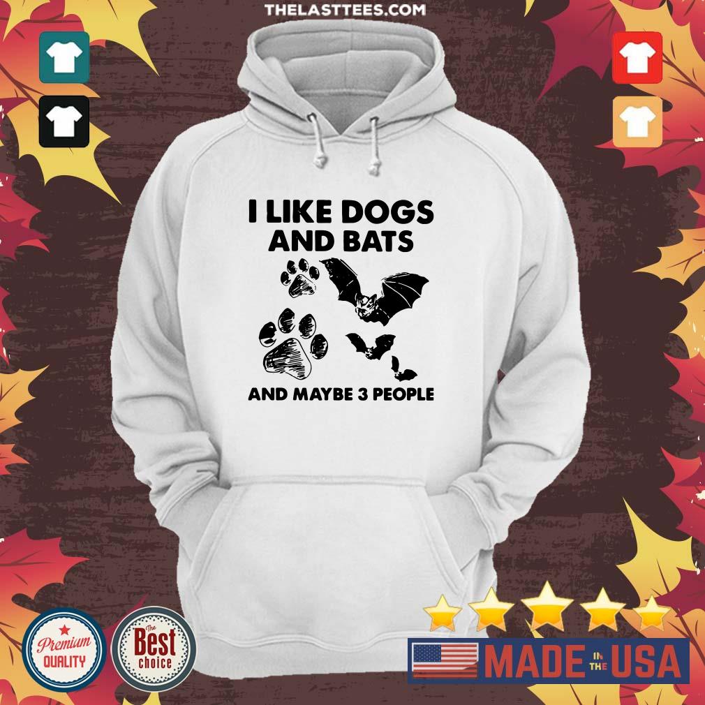 Premium I Like Dogs And Bats And Maybe 3 People Shirt