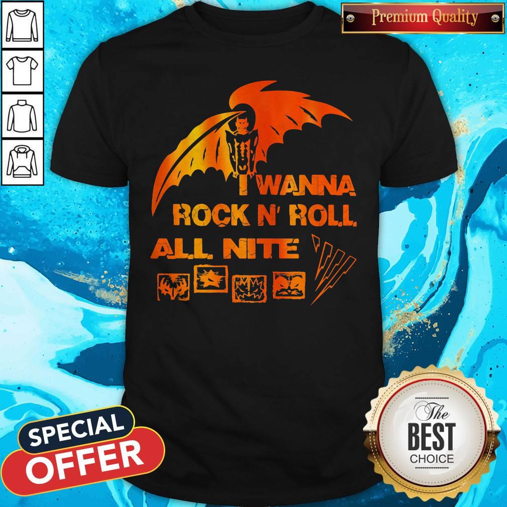 Premium I Wanna Rock N’roll All Nite Shirt