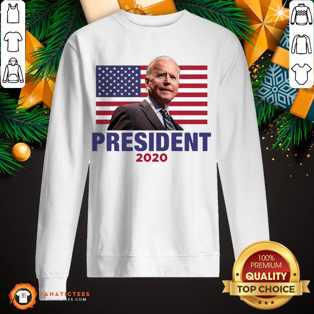 Premium Joe Biden President 2020 American Flag Shirt