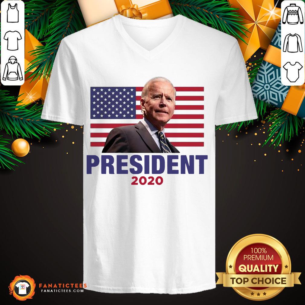 Premium Joe Biden President 2020 American Flag Shirt
