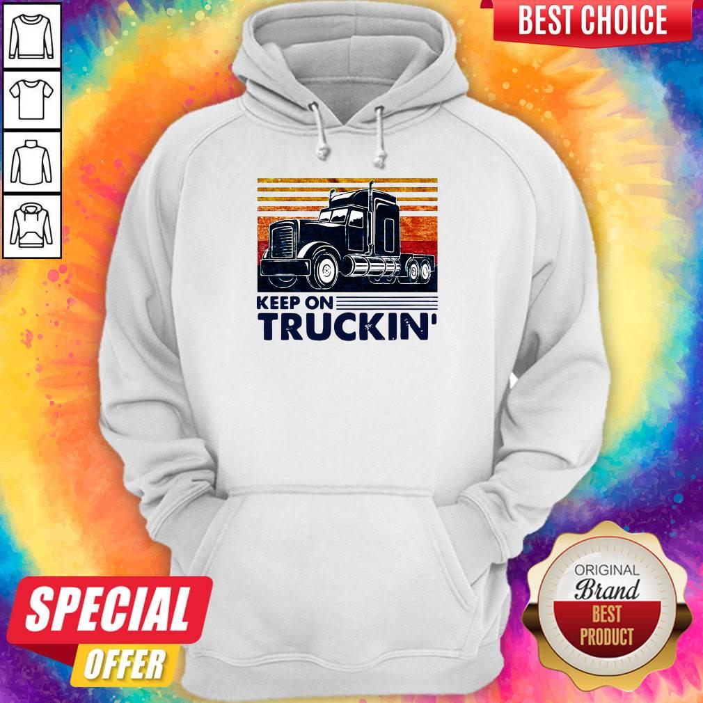 Premium Keep On Truckin Trucker Vintage Shirt