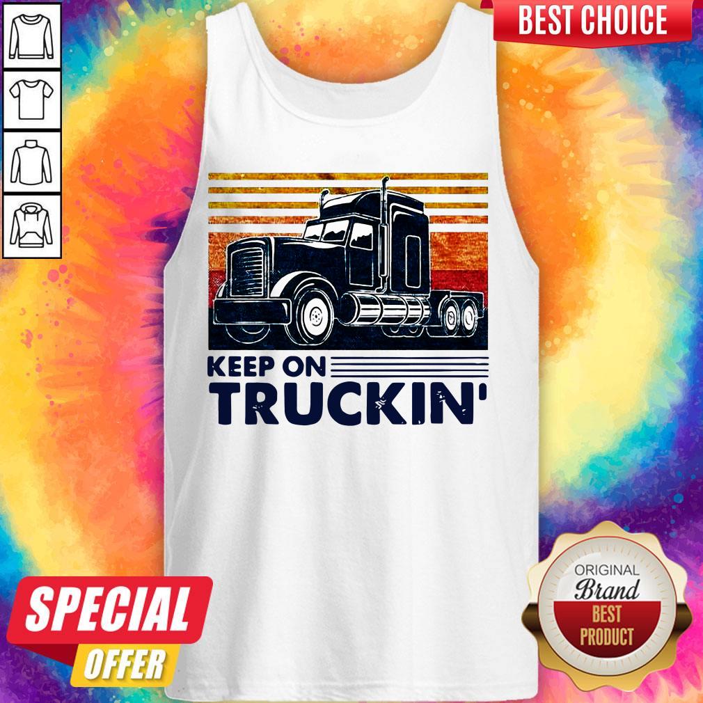 Premium Keep On Truckin Trucker Vintage Shirt