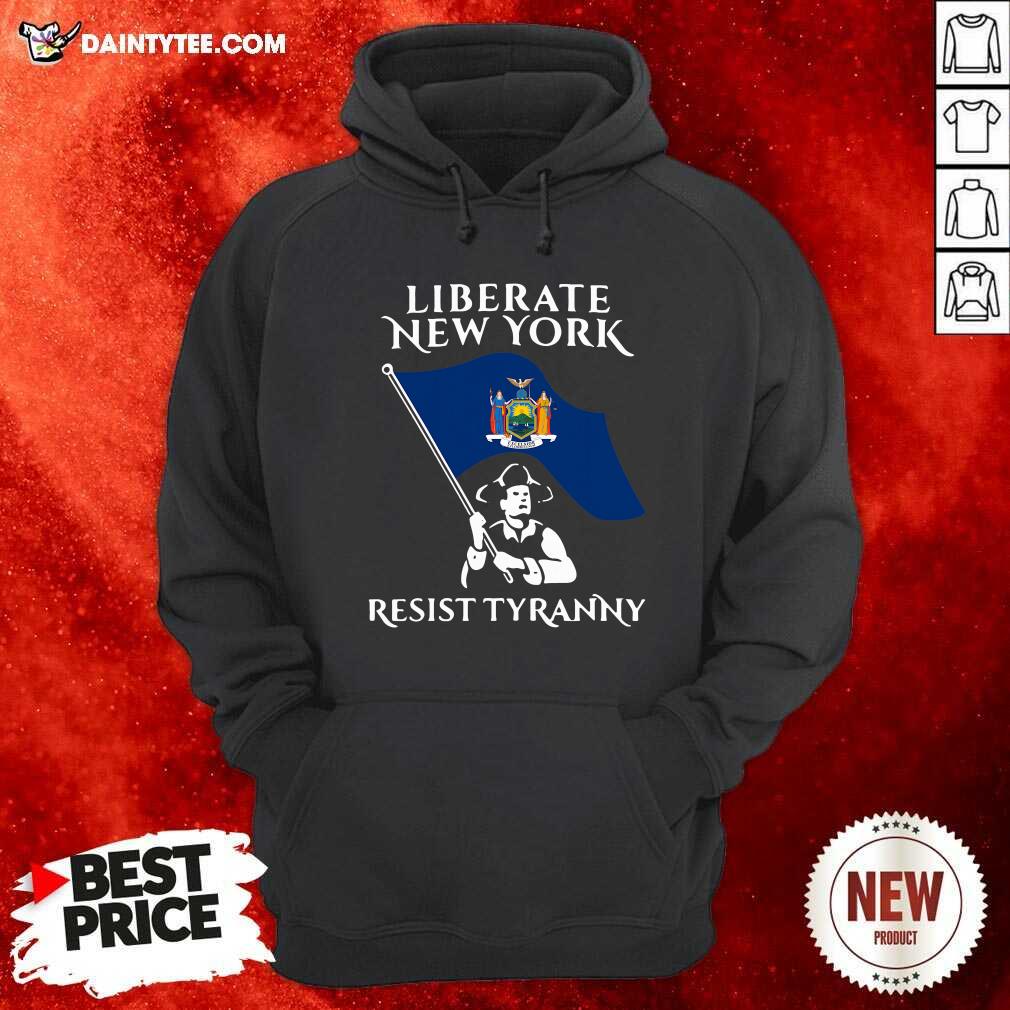 Premium Liberate New York Resist Tyranny T-Shirt