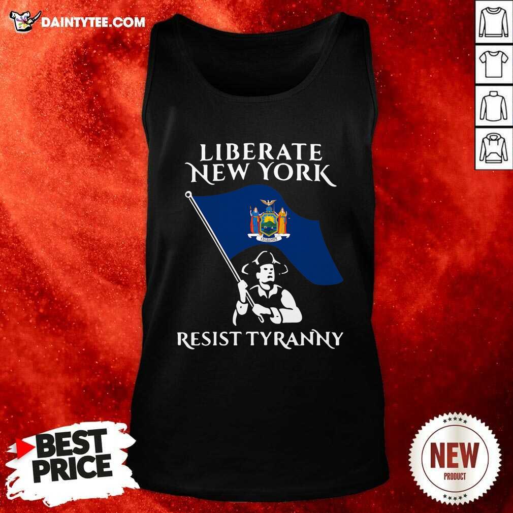 Premium Liberate New York Resist Tyranny T-Shirt