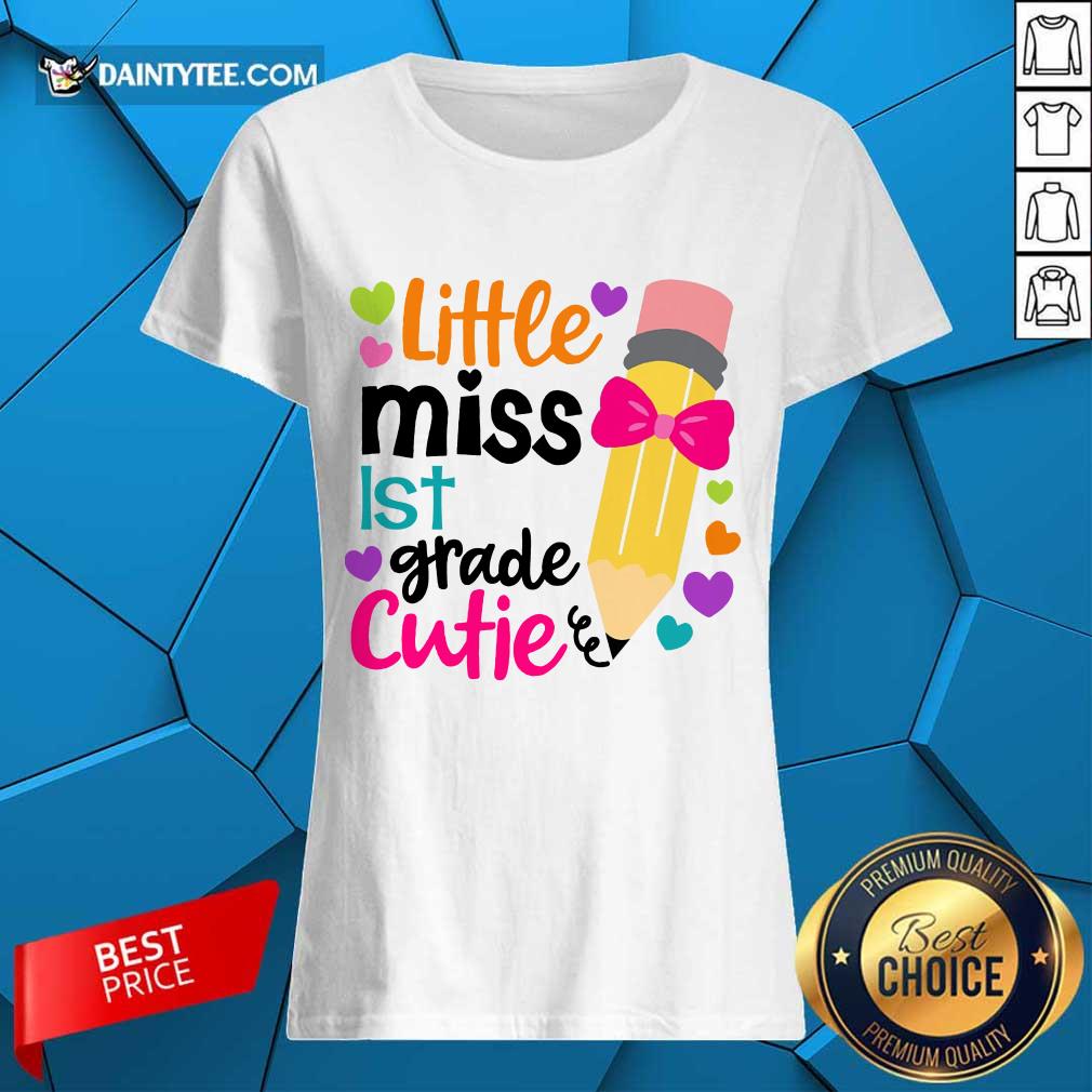 Premium Little Miss 1st Grade Cutie Shirt