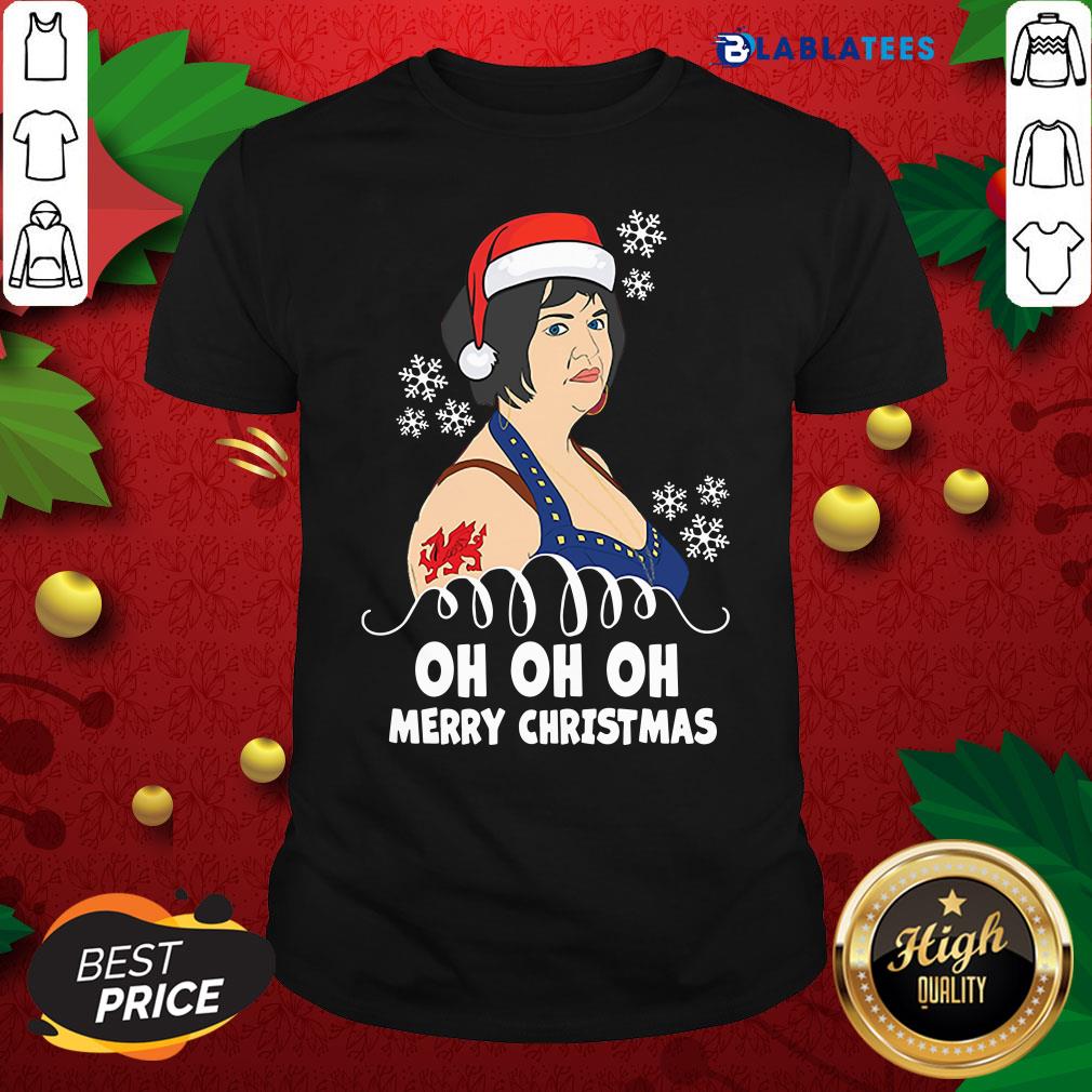 Premium Nessa Jenkins Oh Oh Oh Merry Christmas Shirt