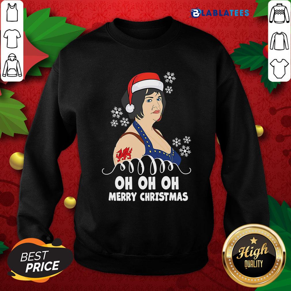 Premium Nessa Jenkins Oh Oh Oh Merry Christmas Shirt