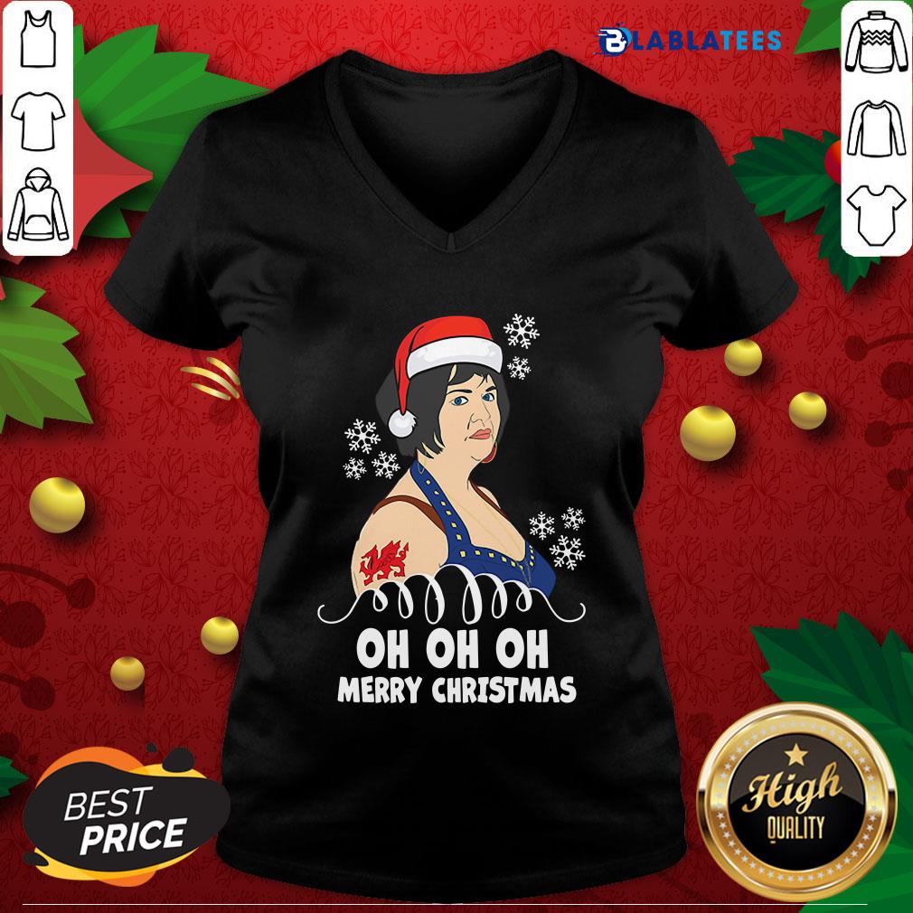 Premium Nessa Jenkins Oh Oh Oh Merry Christmas Shirt
