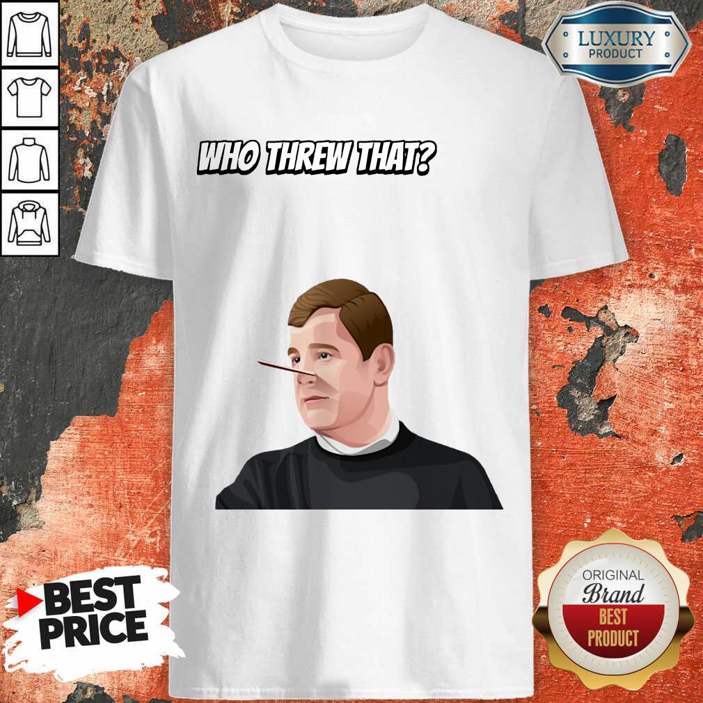 Premium Pinocchio Who Threw That Shirt