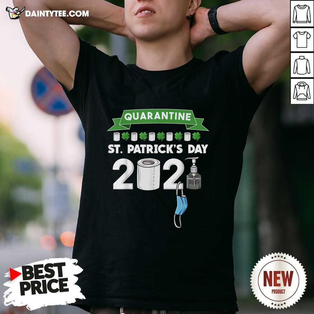 Premium Quarantine St Patrick’s Day 2021 Shirt