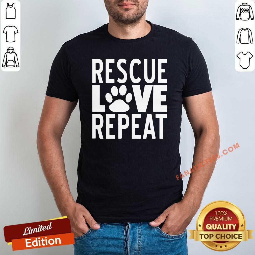 Premium Rescue Love Repeat Shirt