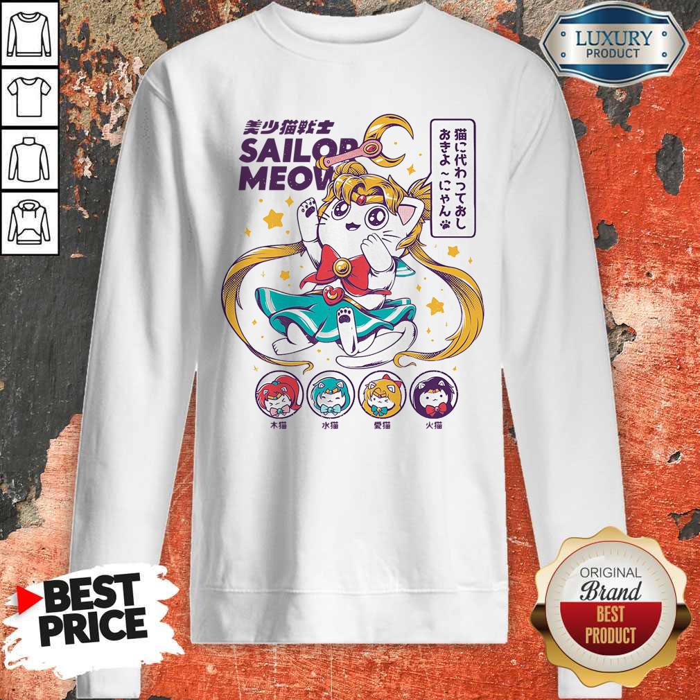 Premium Sailor Meow Anime Shirt