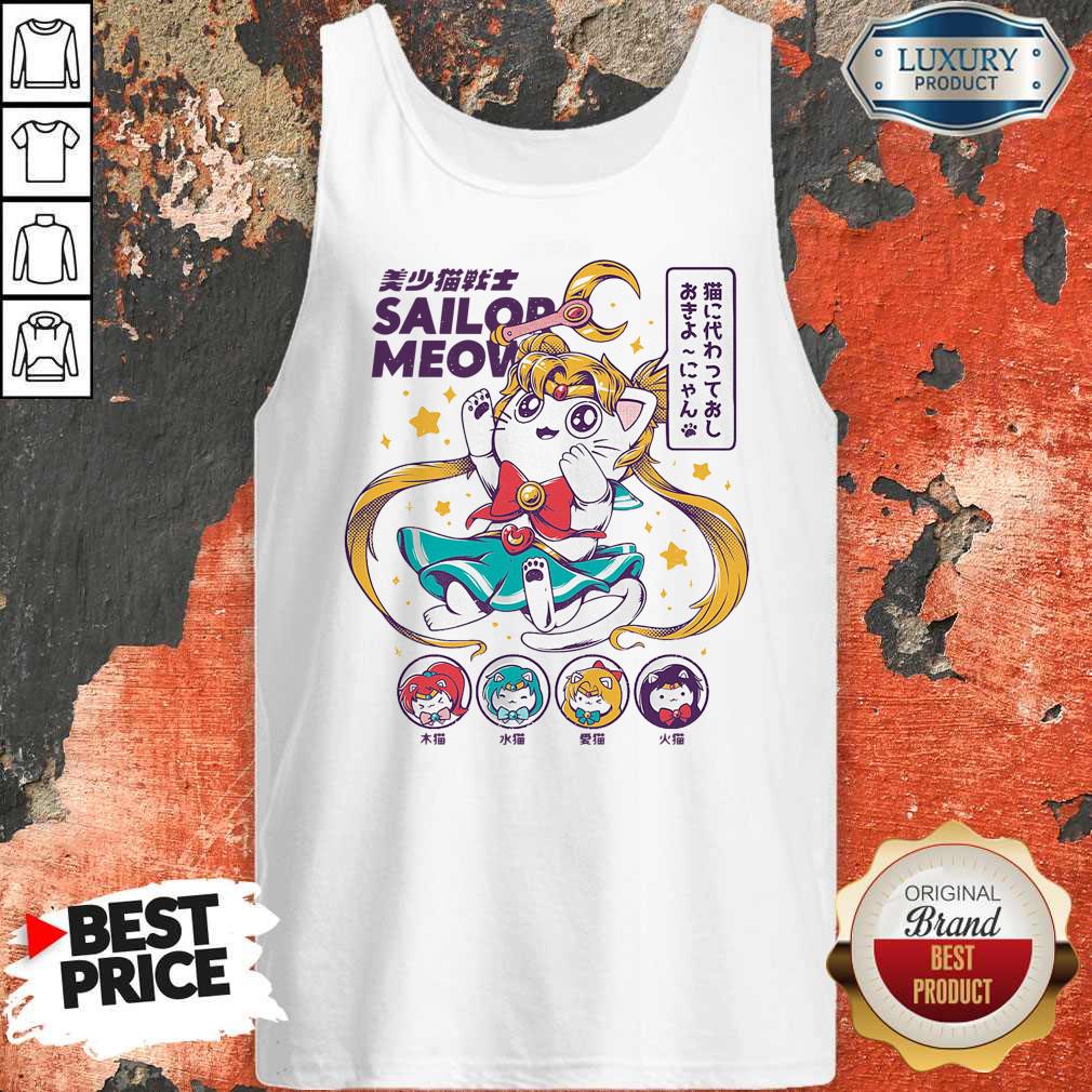 Premium Sailor Meow Anime Shirt