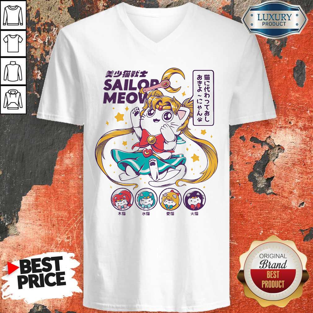 Premium Sailor Meow Anime Shirt