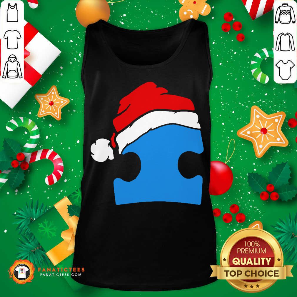 Premium Santa Autism Christmas Shirt