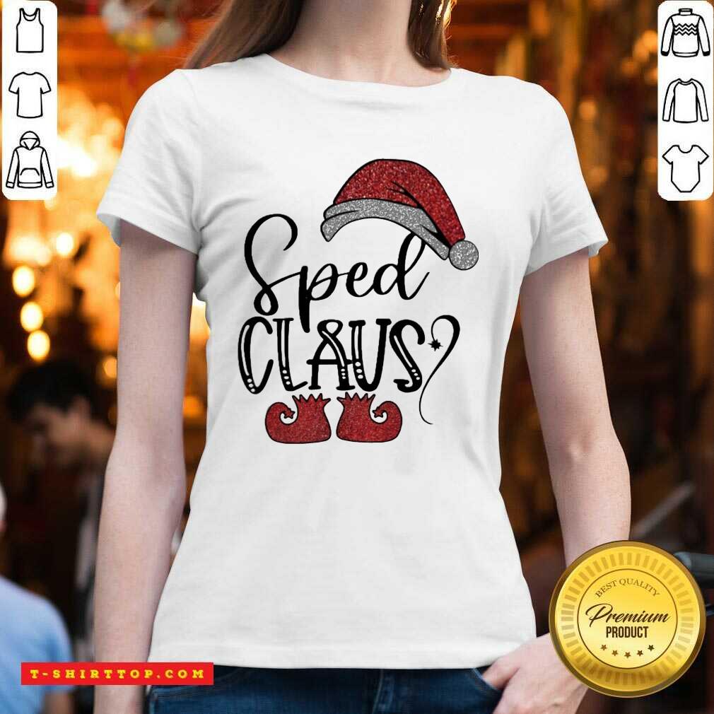 Premium Sped Claus Christmas Shirt