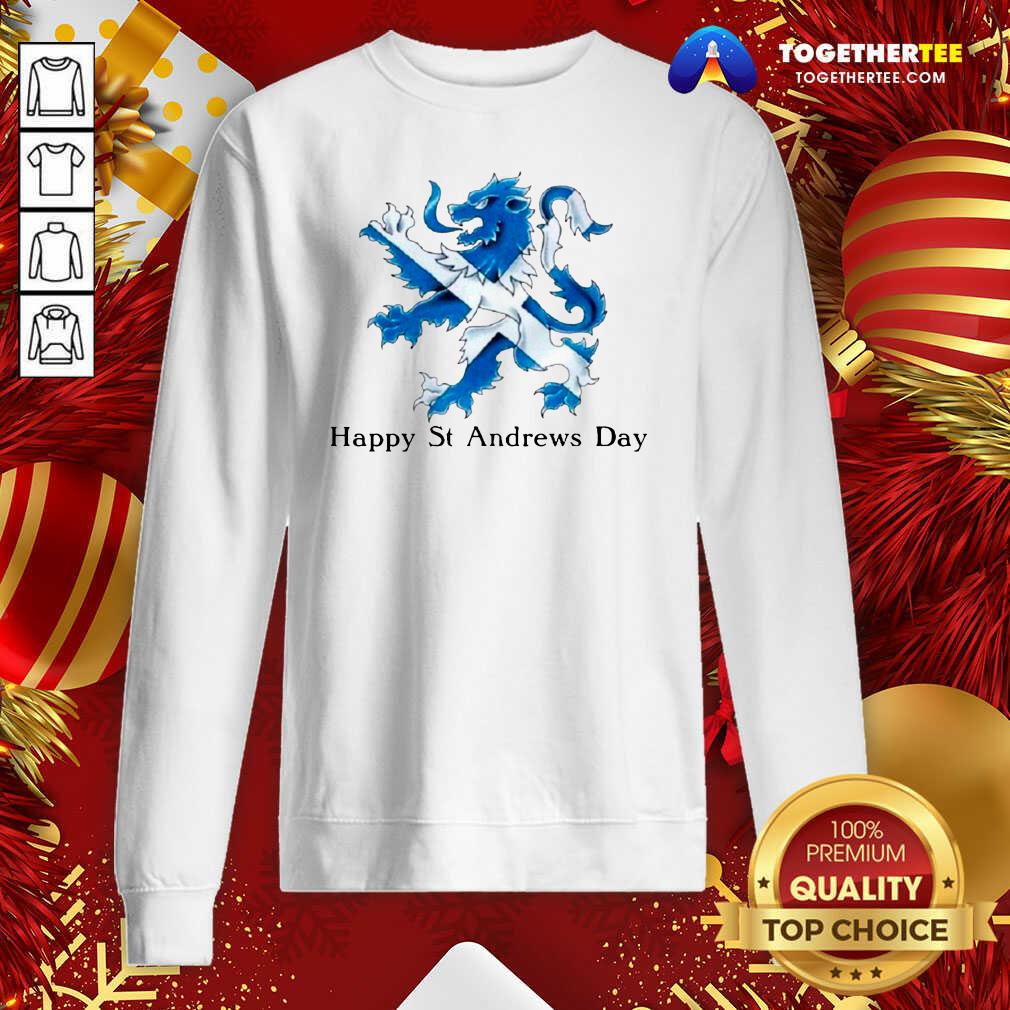 Premium St Andrew's Day Celebration Lion T-Shirt
