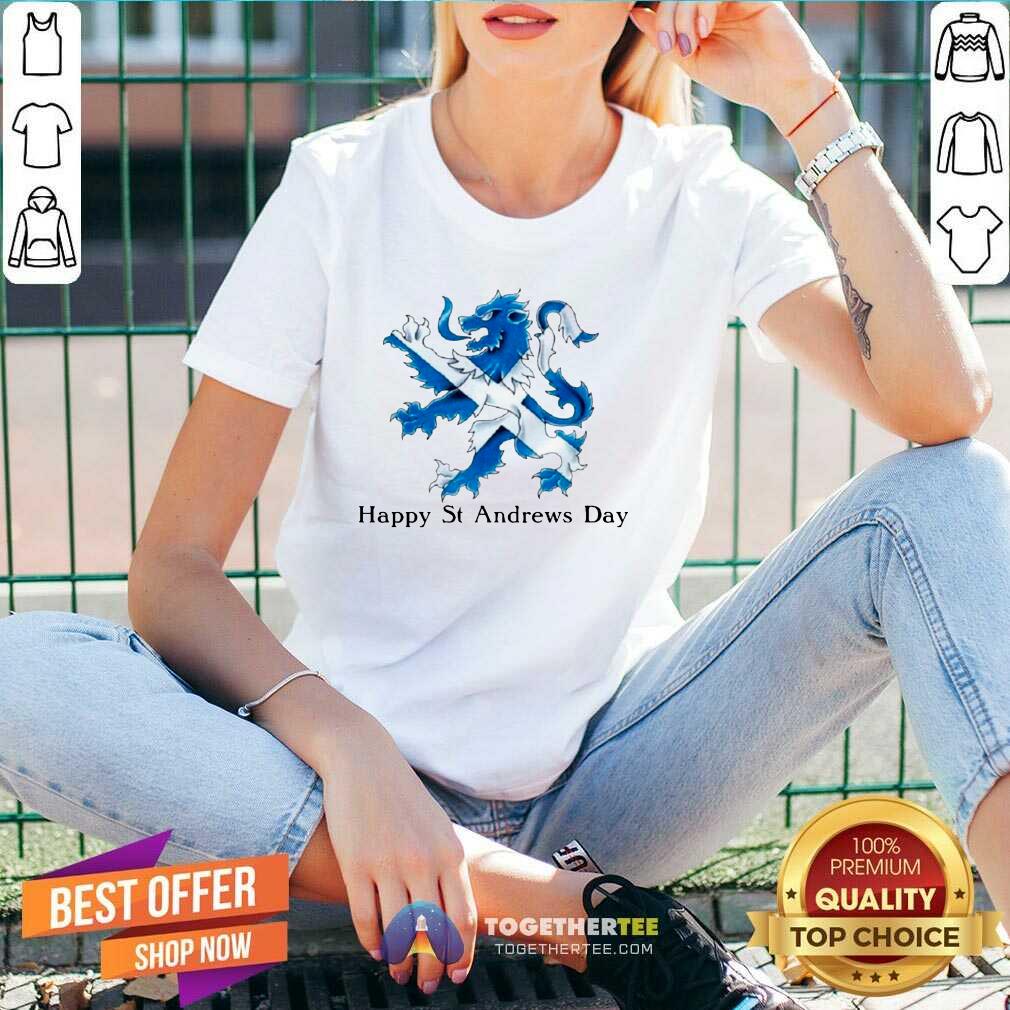 Premium St Andrew's Day Celebration Lion T-Shirt