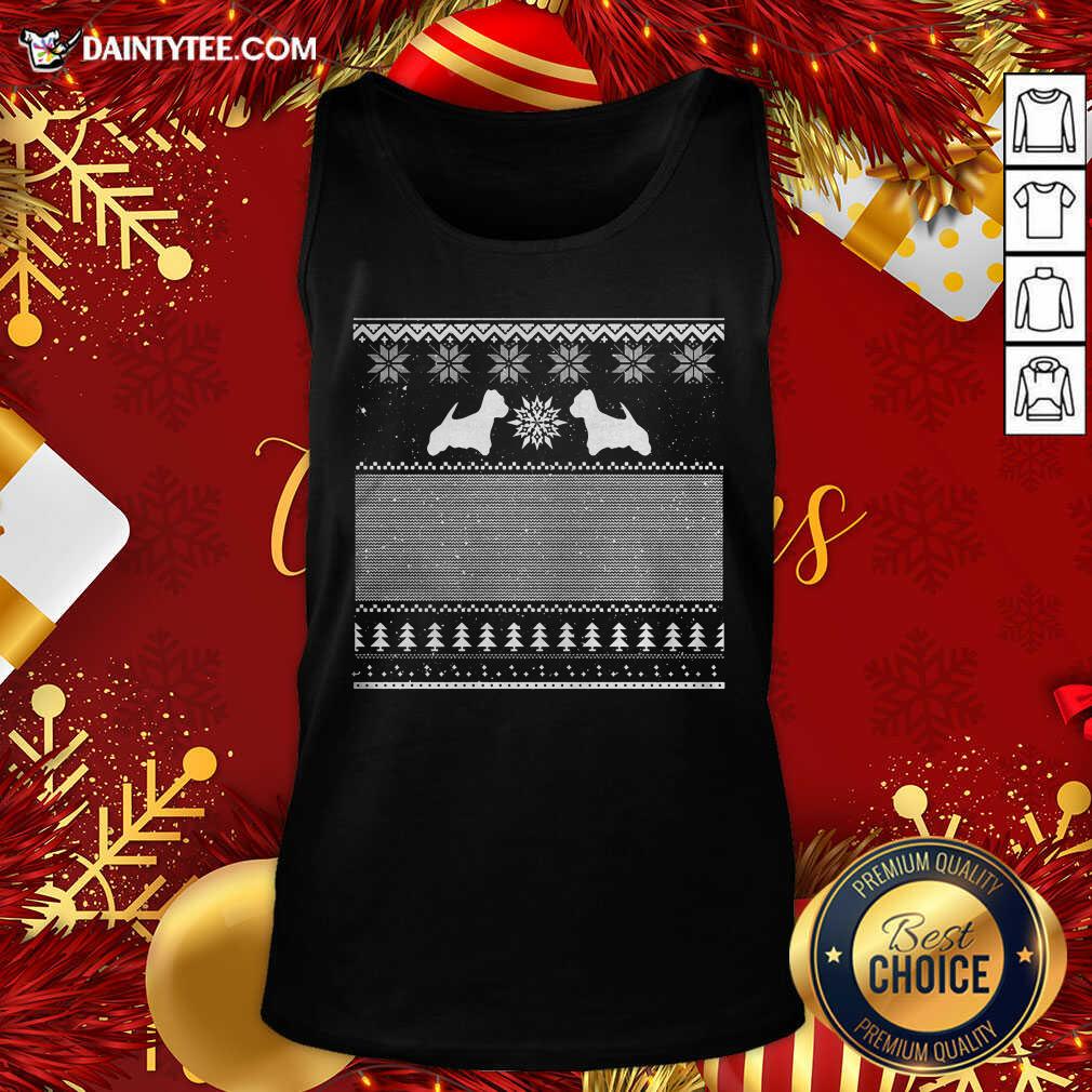 Premium Westie Green Christmas Shirt