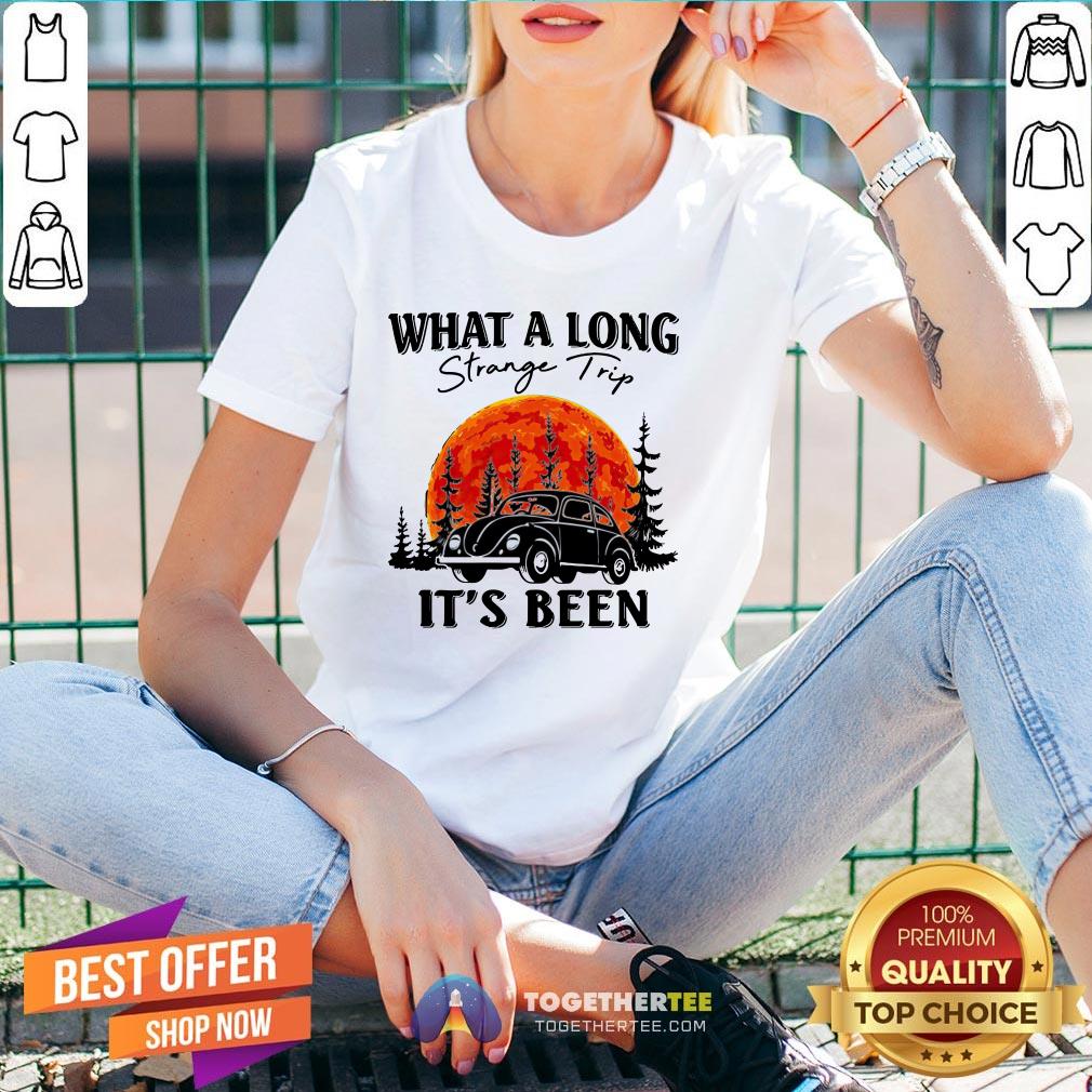 Premium What A Long Strange Trip It’s Been Shirt