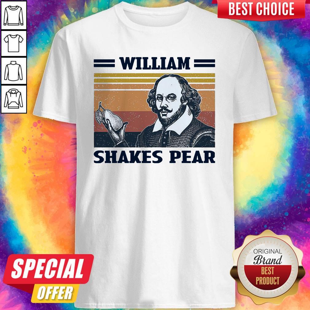 Premium William Shakes Pear Vintage Shirt