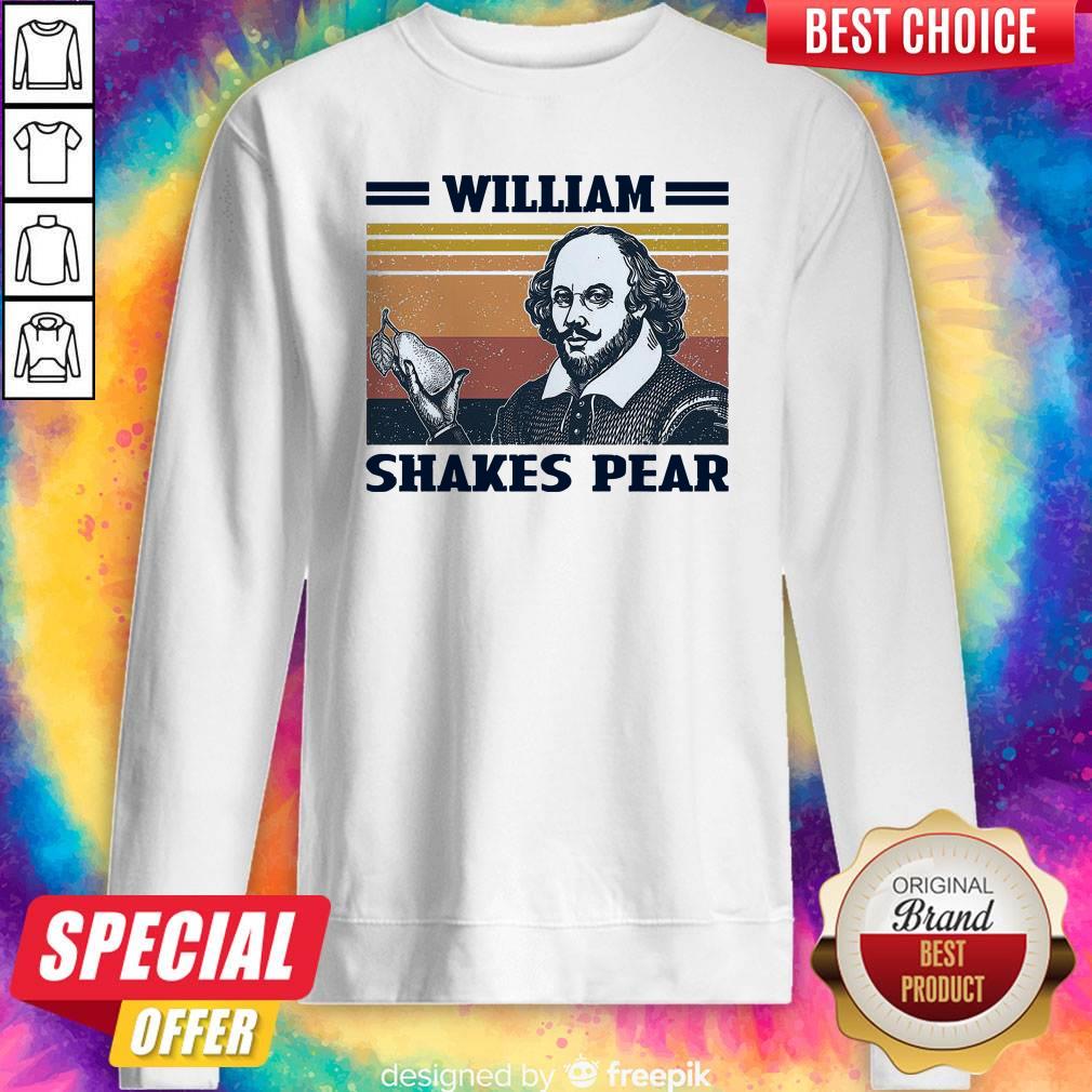 Premium William Shakes Pear Vintage Shirt