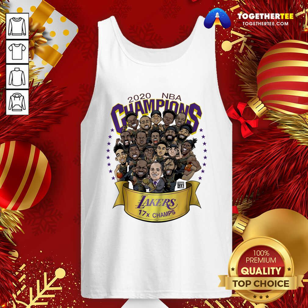 Pretty 2020 Nba Champions Los Angeles Lakers 17 Champs Cartoon Shirt