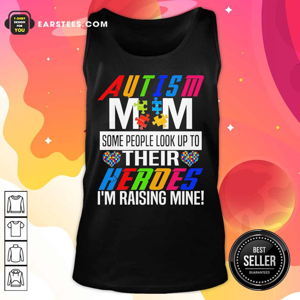 Pretty Autism Mom Some Heroes Shirt