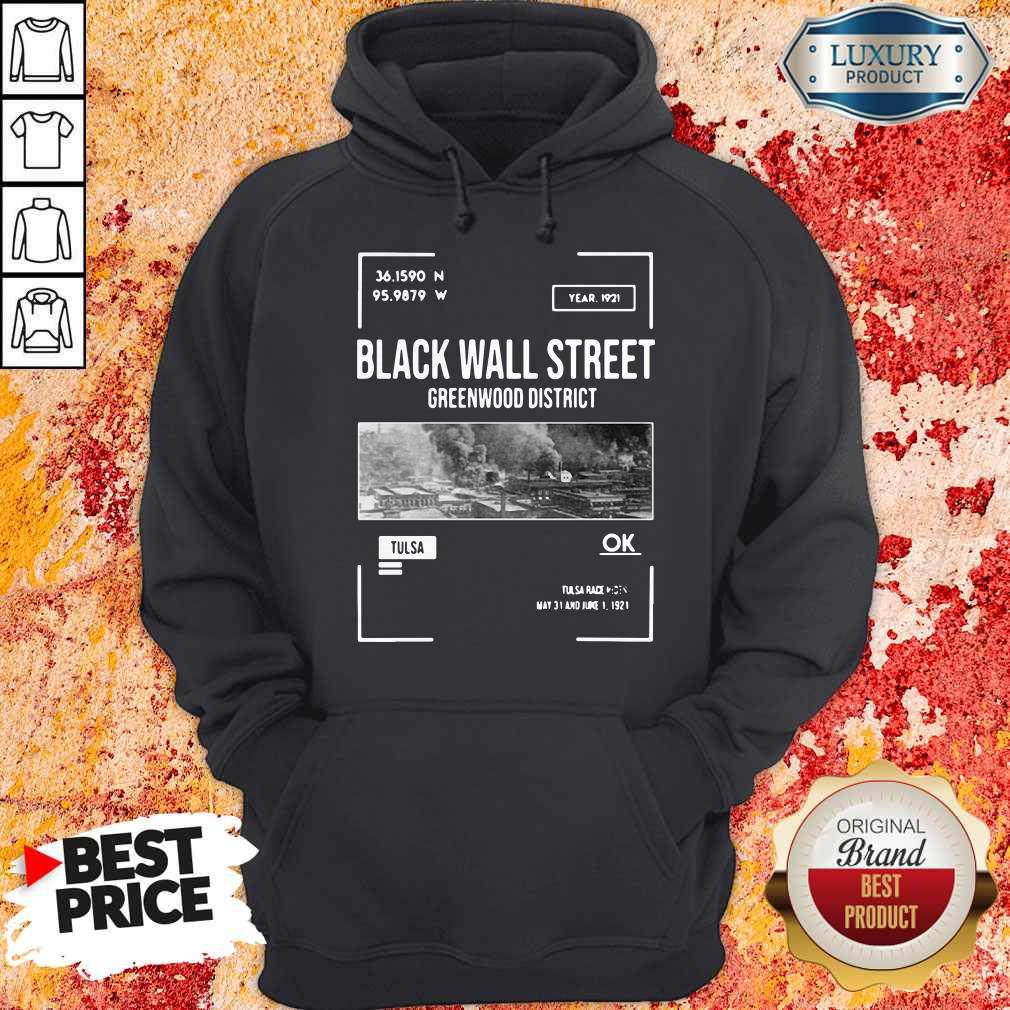 Pretty Black Wall Street Greenwood Tulsa Oklahoma Shirt