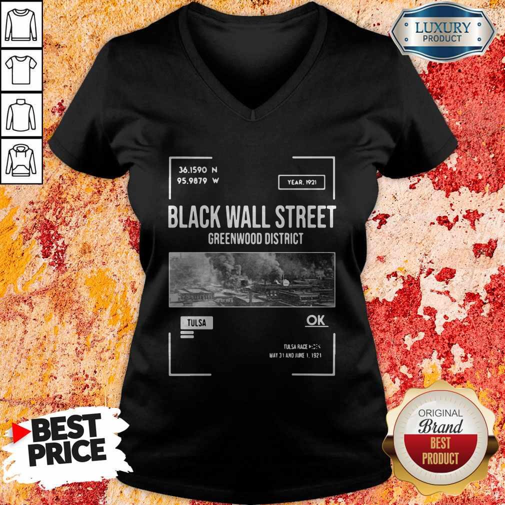 Pretty Black Wall Street Greenwood Tulsa Oklahoma Shirt