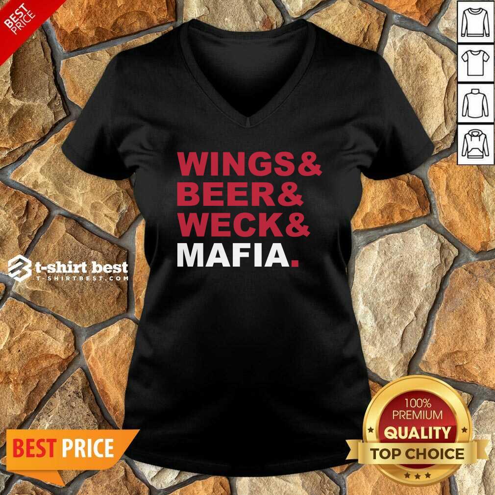 Pretty Buffalo Bills Wings And Beer And Weck And Mafia Shirt